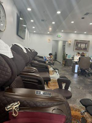 Pedicure chairs