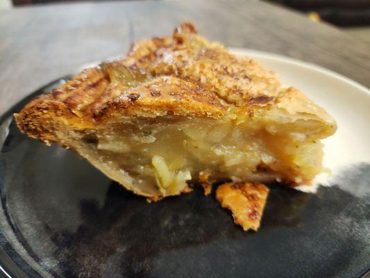 Rosemary Ginger pear pie