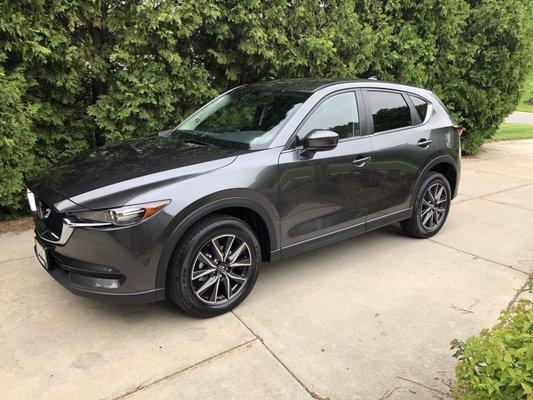 MAZDA CX 5 car exterior detail