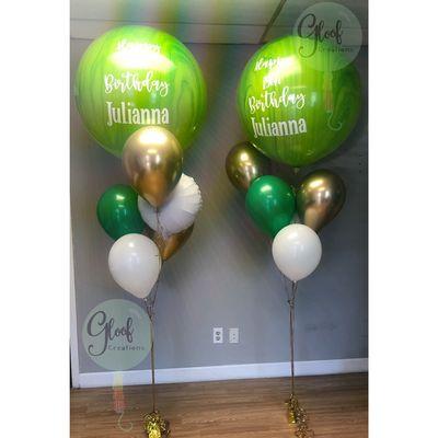 Personalized balloon bouquet!