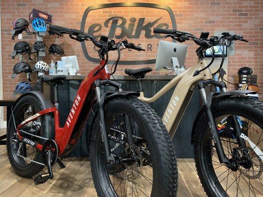 Aventon Aventure Electric Bikes at E Bike Cyclery.