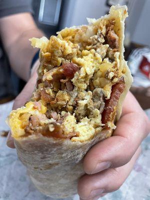 Breakfast burrito!!