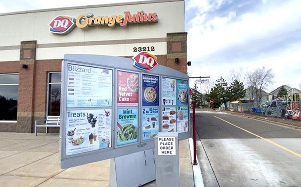 Drive Thru Menu Boards