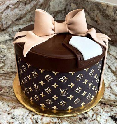 Louis Vuitton cake from bake my day