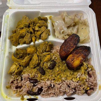 Curry Chicken Platter