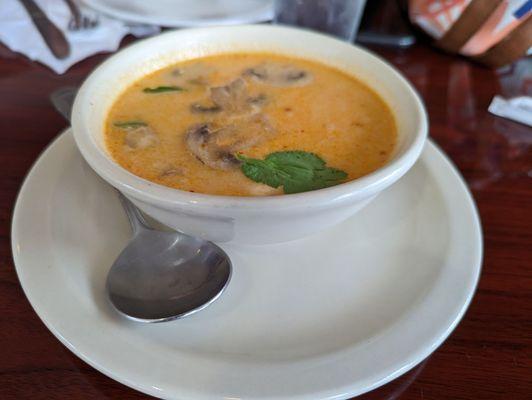 Tom Kha Gai- Coconut Chicken Soup