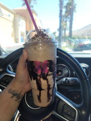 Large mocha cappuccino blast