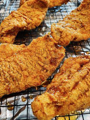 Southern-fried catfish