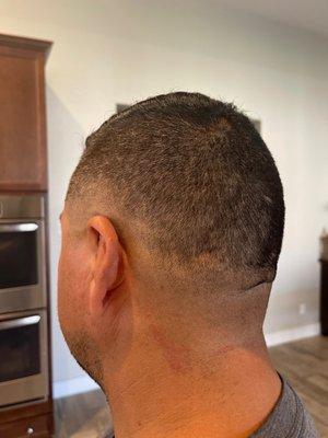 What kind of jacked up fade is this!!!