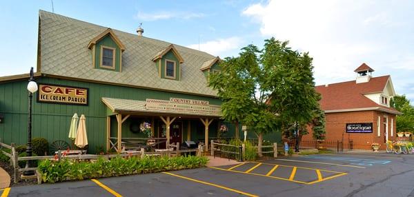 The Barn, home to 3 shops and our Deli.