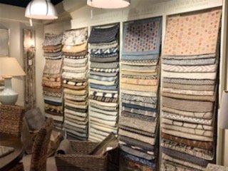 We carry Annie Selke Products including a large selection of rugs