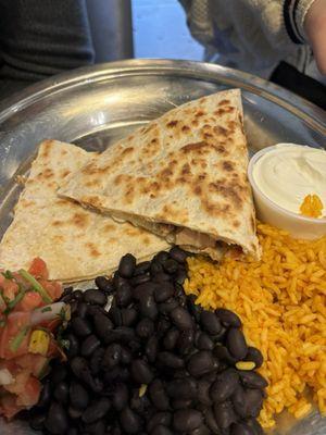 Chicken quesadilla