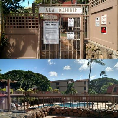 Ala Mahiku swimming pool location