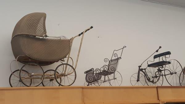 Old baby buggy