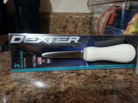 New oyster shucker for my dad. :)