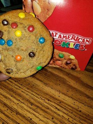 Chocolate chip M&M