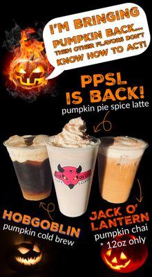 Pumpkin is back!