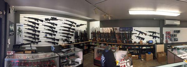 This is one of those cool gun shops, as soon as you walk in... you just know you've entered a cool gun shop.