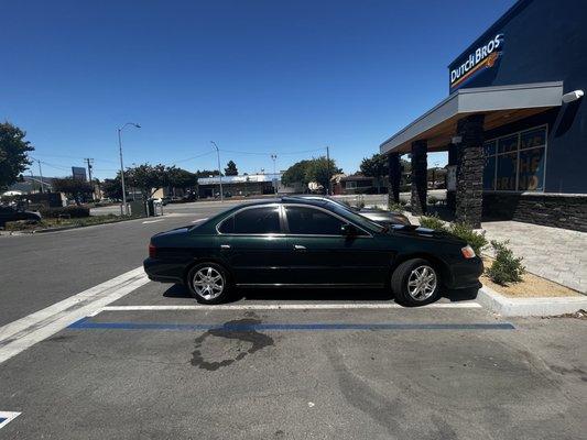 My car after the tint