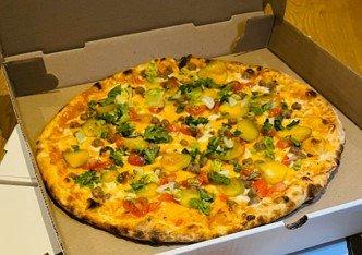 Large Cheeseburger Pizza