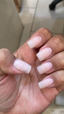 My nails corrected and filled!