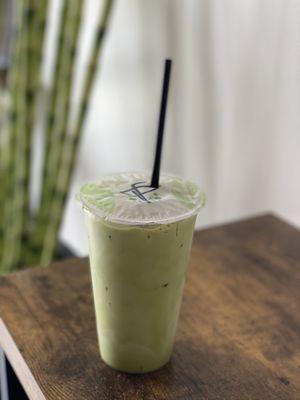 Matcha Milk Tea - our Matcha Milk Tea is made with 100% pure matcha and organic fresh whole milk.