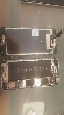 We fix iphone 6s plus LCD w original part