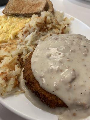 Chicken Fried Steak. YUMMM!!