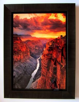 Custom framed Peter Lik Photograph