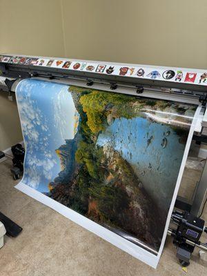 Large poster printing