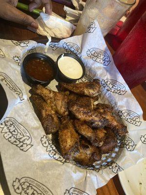 Dry Rub Wings (10)