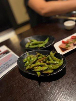 Garlic Edamame