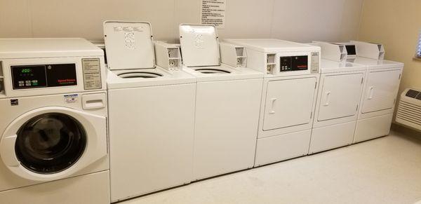 Laundry room $2 to wash and $2 to drive