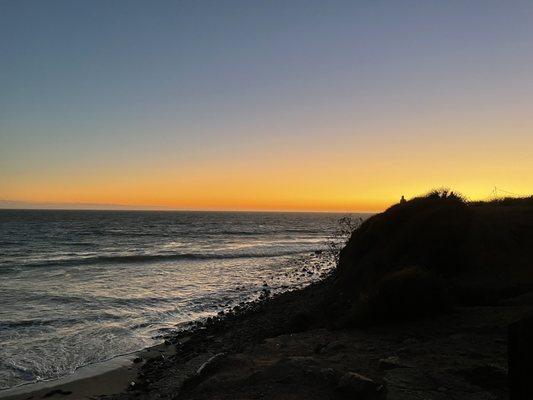 Pacific Ocean sunset