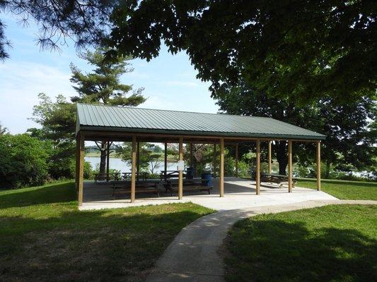 New picnic pavilion