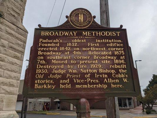 Broadway United Methodist Church, Paducah