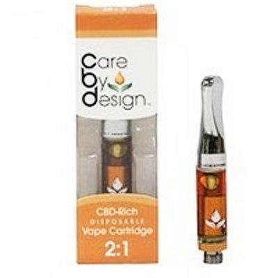 Care By Design 2:1 CBD vape cartridge