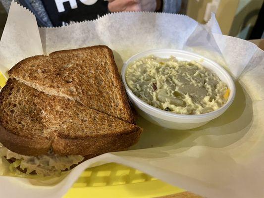 Homemade Tuna Salad Sandwich