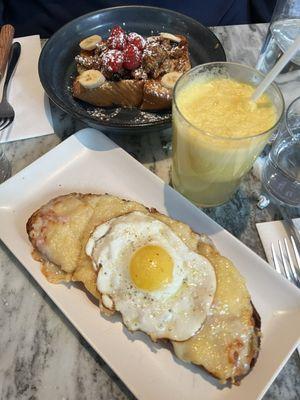 Croque Madame Tartine and French Toast