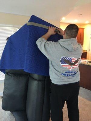 Professional moving services