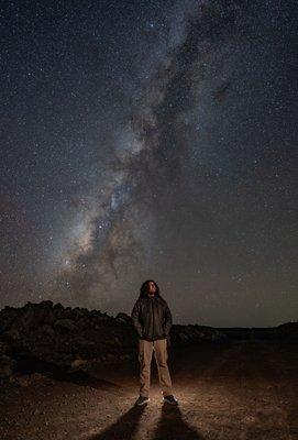 Watching the Perseids meteor shower on Mauna Loa