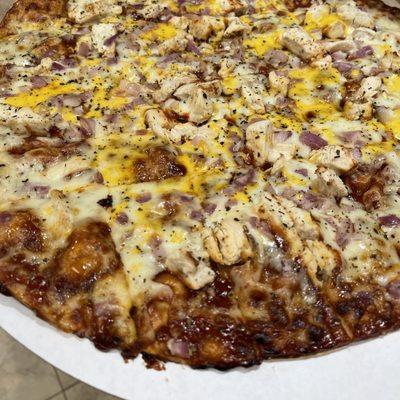 BBQ Chicken - Specialty Pizza (added red onion)