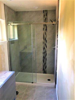 Shower surround