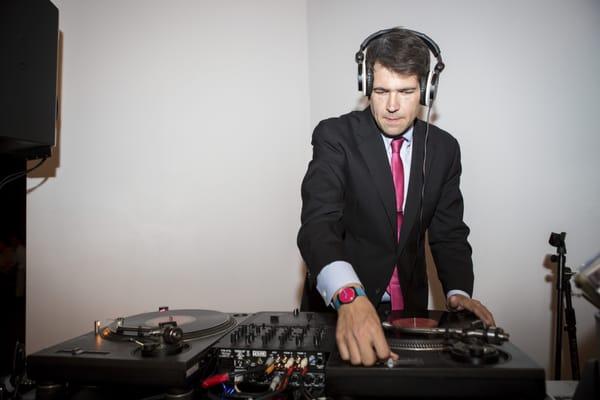 Wedding DJ and photography by Cage and Aquarium at Gallery 1028