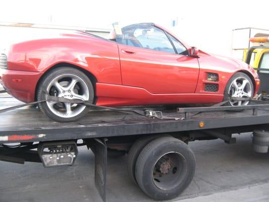 ABC Towing Vista, California Thank You For Recovery my Ferrari, Steve wynn