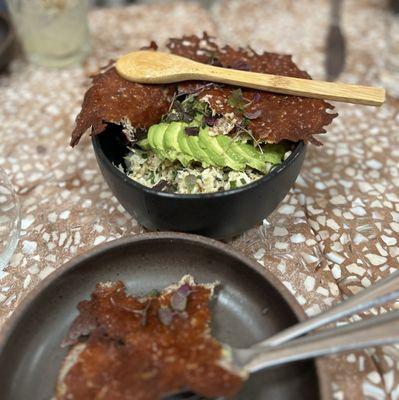 Crab avocado salad