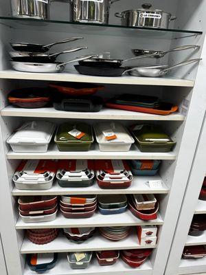 Le Creuset shelf