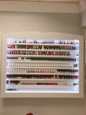 Gel polish selection