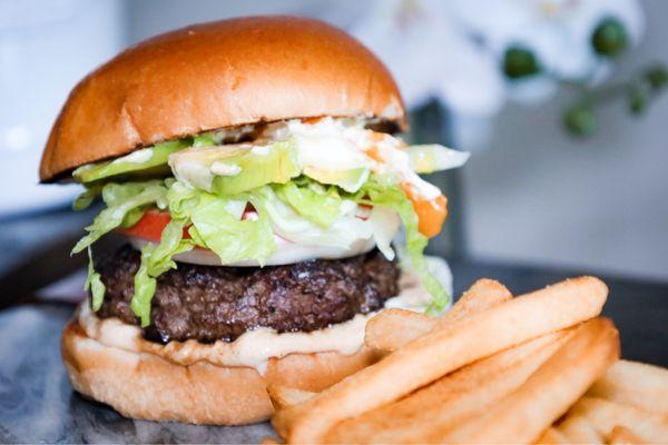 Mi avocado burger