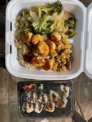 Chicken H8. Shrimp & Teriyaki Chicken Plate S10. Philadelphia Roll